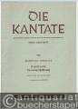 Oh mein Gott, du meine Hoffnung. Kantate für Alt, Viola und Generalbaß. Partitur.