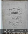 Musik (Bücher/Noten) » Noten/Partituren - Sonate, Reveries, Quadrilles, Rondeaux u. a. Für Pianoforte zu zwei Händen [Sammelband mit Plattendrucken, ca. 1840-1865].