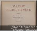 Sechs Quintette op. 11 (= Das Erbe deutscher Musik, Band 3. Abteilung Kammermusik, Band 1).