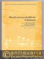 Musikwissenschaftliche Editionen. Publikationsverzeichnis der von der Union betreuten Musikwissenschaftlichen Editionen und Dokumentationen. Stand: 30. September 1999.