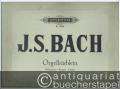 Choralvorspiele in authentischer Folge zusammengestellt auf Grund der Bach-Ausgabe von Griepenkerl und Roitzsch. Band I: Orgelbüchlein. Weihnachten - Passion - Ostern (= Edition Peters, Nr. 3946).