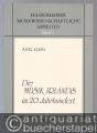 Die Musik Irlands im 20. Jahrhundert (= Hildesheimer musikwissenschaftliche Arbeiten, Band 2).