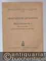 Bläser-Quintett Nr. 1 (Kadenzen-Quintett) für Flöte, Oboe, Klarinette, Horn und Fagott KGW 23 (= Breitkopf & Härtels Partitur-Bibliothek, Nr. 3680).