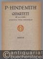 Quartett op. 16 (C-Dur) für 2 Violinen, Viola und Violoncello (= Edition Schott, Nr. 3434). Partitur.