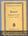Kantate No. 85. Ich bin ein guter Hirt (Dominica Misericordias Domini) (= Eulenburgs kleine Partitur-Ausgabe, No. 1015).