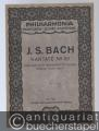 Kantate No. 53. Schlage doch, gewünschte Stunde / Strike, thou hour (= Philharmonia Taschenpartituren, No. 102).