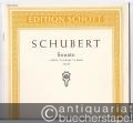 Sonate a-Moll / la mineur / a minor Opus 42 (= Edition Schott, Nr. 0655/56 1/2). Einzel-Ausgabe. Piano.