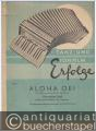 Aloha oe! (Auf Wiedersehn, Marie-Madlen). Hawaisches Lied (= Tanz- und Tonfilmerfolge, Nr. 14).