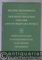 Der Brief des Judas und der zweite Brief des Petrus (= Theologischer Handkommentar zum Neuen Testament in neuer Bearbeitung, Band 15).