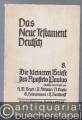 Die kleineren Briefe des Apostels Paulus (= Das Neue Testament Deutsch. Neues Göttinger Bibelwerk, Teilband 8).