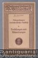 Einleitung in die Philosophie nebst Abhandlungen zur Dialektik, Aesthetik und über die deutsche Sprachverhunzung (= Reclams Universal-Bibliothek, Nr. 2918, 2919).