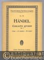 Concerto grosso für Streichinstrumente No. 7 B-Dur (= Payne´s kleine Partitur-Ausgabe, No. 270).