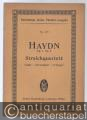 Streichquartett Op. 1 No. 4 G-Dur (= Eulenburgs kleine Partitur-Ausgabe, No. 149).