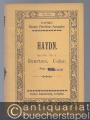 Quartett Op. 74 No. 1 C-Dur (= Payne´s kleine Partitur-Ausgabe, No. 146).