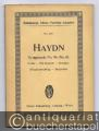 Symphonie No. 94 (No. 6) G-Dur (Paukenschlag - Surprise) (= Eulenburgs kleine Partitur-Ausgabe, No. 435).