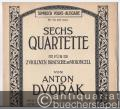 Sechs Quartette für 2 Violinen, Bratsche und Violoncell, Op. 51 Es-Dur (= Simrock Volks-Ausgabe, No. 70. 119. 243). Violinstimme.