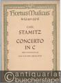 Concerto in C für Violoncello und kleines Orchester (= Hortus Musicus 105).