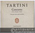 Concerto D-Dur für Violoncello (oder Gambe) mit Streichorchester, zwei Hörnern und Cembalo (= Edition Schott, Nr. 1397). Klavierauszug.