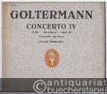 Concerto IV G-Dur / Sol majeur op. 65 für Violoncello und Piano (= Edition Schott, Nr. 1359).