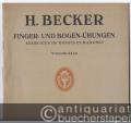 Finger- und Bogen-Übungen / Exercises de doigts et d'archet (= Edition Schott, Nr. 963). Violoncello.