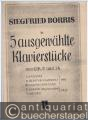 5 ausgewählte Klavierstücke aus op. 9 und 14.