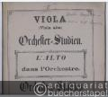 Orchestra-Studies for Tenor. L'Alto dans l'Orchestre. Etudes progressives pour l'Alto / Orchester-Studien für Viola oder Viola alta. Band II.