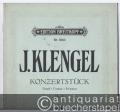 Konzertstück in D moll für Violoncell mit Pianofortebegleitung op. 10 (= Edition Breitkopf, Nr. 2240).