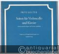 Suiten für Violoncello und Klavier, teilweise auch für Fagott oder Posaune ausführbar (= Hofmeister, Nr. 7324).