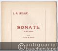 Sonate en mi mineur pour flute ou violon (= Edition Schott, No. 1597).