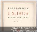 I. X. 1905 Predtucha, Smrt. Piano a 2 ms (= Edition HM, 339).