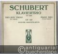 Klaviertrio Es Dur / Trio avec Piano mi majeur / Piano Trio E flat major op. 100 (= Universal Edition, Nr. 4852).