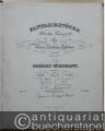 Konvolut von Plattendrucken: Robert Schumann, Op. 6, 12, 19, 82. Franz Schubert par Stephen Heller, Op. 33, 35 u. a.
