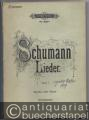 Sämtliche Lieder für eine Singstimme mit Klavierbegleitung. Band I (Edition Peters, No. 2383a). Sopran oder Tenor.