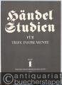 Händel-Studien für tiefe Instrumente, Heft 1, hrsg. von Konrad Siebach (= Hofmeister 7278).