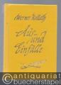 Aus- und Einfälle. Aphorismen und Sprüche von Werner Kollath.