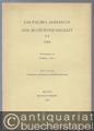 Deutsches Jahrbuch für Musikwissenschaft für 1963. Achter Jahrgang (= 55. Jahrgang des Jahrbuches der Musikbibliothek Peters).