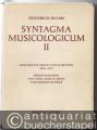 Musik (Bücher/Noten) » Musikwissenschaft - Syntagma Musicologicum. Band 1: Gesammelte Reden und Schriften. Band 2: Gesammelte Reden und Schriften 1962-1972.