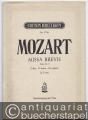 Missa Brevis (Missa Nr. 7) D-Dur KV 194 (= Edition Breitkopf, Nr. 5739). Klavierauszug mit Text.