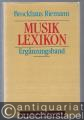Musiklexikon in vier Bänden und einem Ergänzungsband (nur der Ergänzungsband).