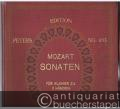 Sonaten für Klavier zu 2 Händen (= Edition Peters, Nr. 485).