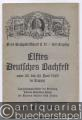 Elftes Deutsches Bachfest vom 23. bis 25. Juni 1923 in Leipzig. Bach-Fest-Buch.