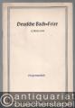 Deutsche Bach-Feier Leipzig 1950. Programmheft.