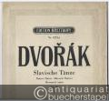 Slavische Tänze / Danses Slaves / Slavonic Dances / Slovanske tance, op. 46 Heft I (= Edition Breitkopf, Nr. 4275a). Piano 4händig.
