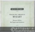 Konzert B-Dur (KV 191) für Fagott und Orchester (= Edition Breitkopf, Nr. 3396). Fagott und Klavier.