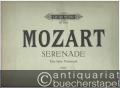 Eine kleine Nachtmusik [KV 525]. Serenade für 2 Violinen, Viola, Violoncell und Kontrabass (= Edition Peters, Nr. 3078). Klavier zu 4 Händen.