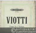 Duette für 2 Violinen. Trois Duos / Duets, Op. 35, Heft X (= Edition Peters, Nr. 1087k).