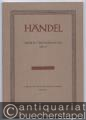 Sieben Triosonaten Op. 5. Kritischer Bericht (= Hallische Händel-Ausgabe. Kritische Gesamtausgabe, Serie IV, Band 10/2).