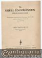 36 Kurze Singübungen für die Sopranstimme mit besonderer Rücksicht auf klare Anschauung der Intervalle zur Erreichung einer sicheren und reinen Intonation (= Hofmeister Nr. 434).