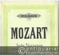 Sechs Nocturnos für 3 Singstimmen und Klavier oder 3 Melodieinstrumente (= Edition Peters, Nr. 4522). Partitur.