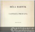 Cantata profana (Die Zauberhirsche / The Giant Stags) (= Universal Edition, Nr. 10614). Klavierpartitur.
